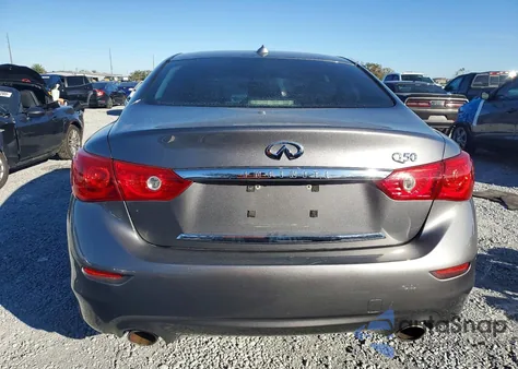 2014 Infiniti Q50 Base from USA, damaged, VIN JN1BV7AP8EM683115